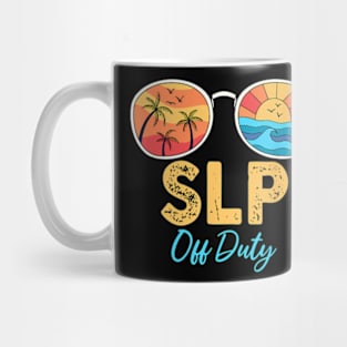 Slp Off Duty Sunglasses Happy Last Day Of School Summer Mug